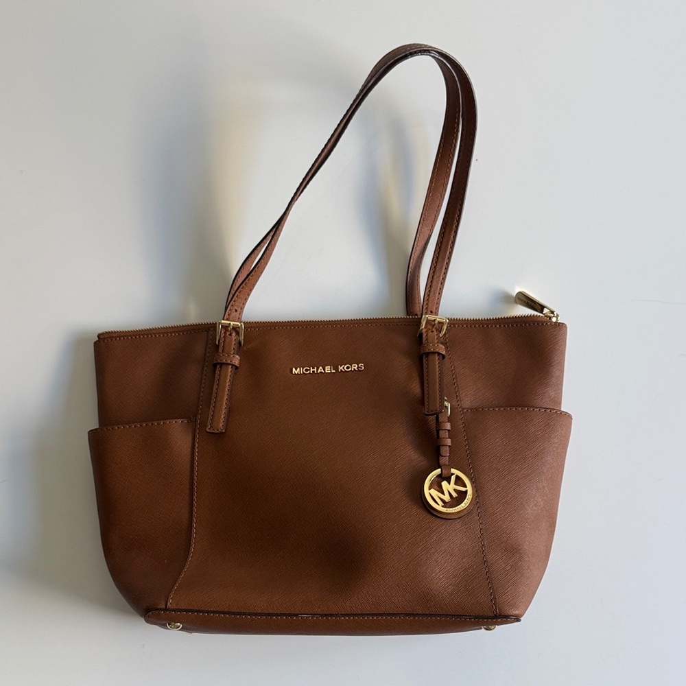 Michael Kors Tan Leather Tote